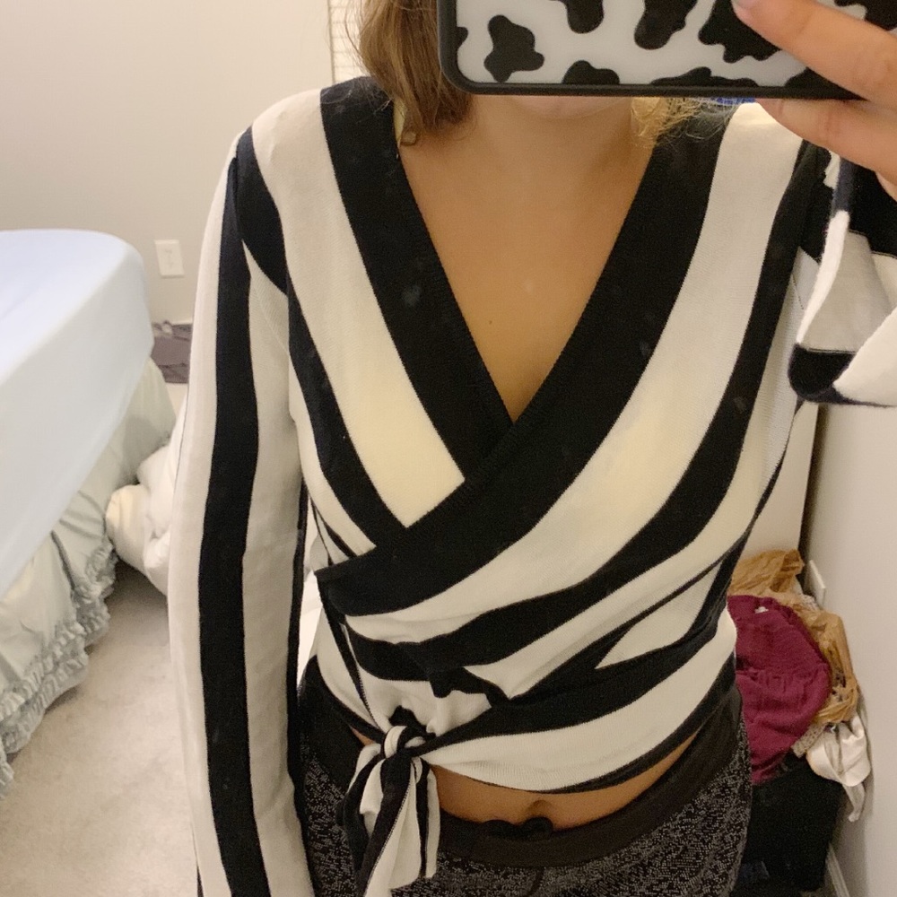 ⭐️TOPSHOP WRAP TOP⭐️